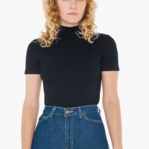 ❤️ AMERICAN APPAREL TOP with turtleneck & sleeves